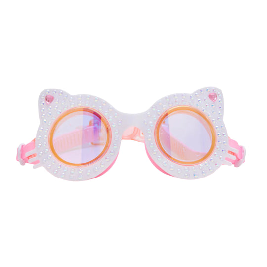 Powder Purr Swim Goggles by Bling2o