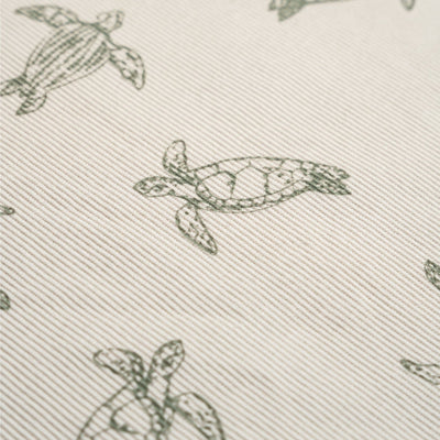Organic 2-Way Zip Romper - Turtles by Makemake Organics