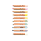 Set of colorful makeup pencils with 'Cotton Twist' branding on a white background
