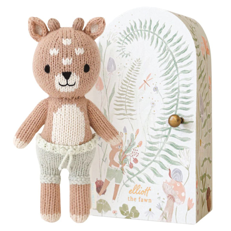 Tiny Elliott the Fawn by Cuddle + Kind
