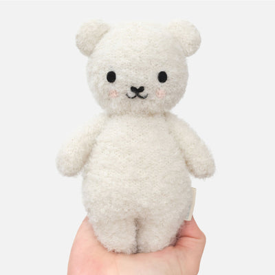 Baby Boucle Bear - Ivory by Cuddle + Kind