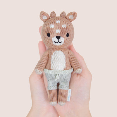 Tiny Elliott the Fawn by Cuddle + Kind