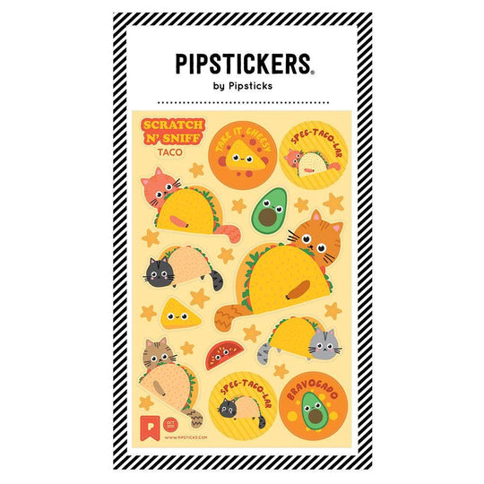 Take it Cheesy Scratch 'n Sniff Stickers by Pipsticks