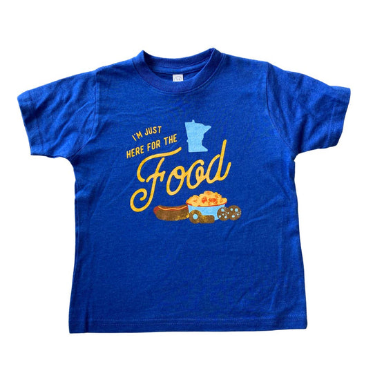 Cotton Tee - I'm Just Here for the Food by Sweetpea + Co