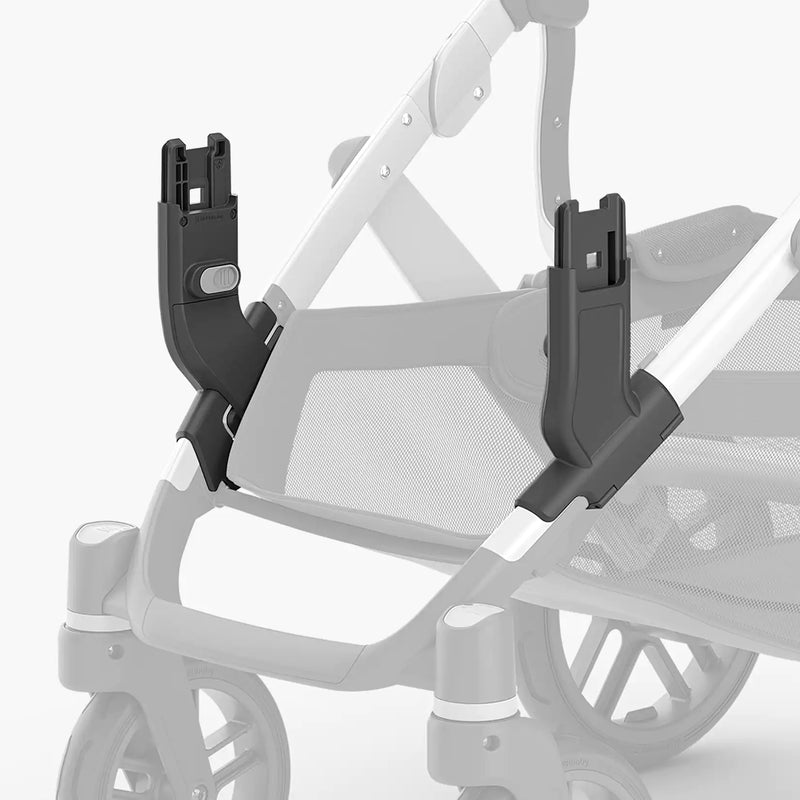 Lower Adapters for Vista/Vista V2 - RumbleSeat V2+, Bassinet, Mesa/Aria by UPPAbaby