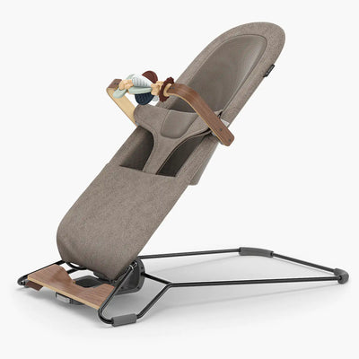 Mira Bouncer Wonder Wheel Toy Bar - Multicolor/Walnut Wood by Uppababy