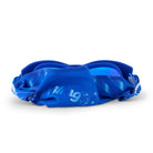 Blue swim cap with 'Bling20' branding on a white background