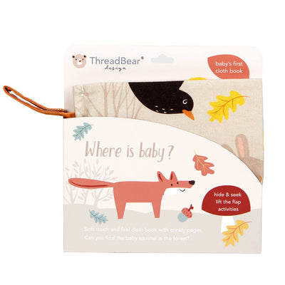 Where is Baby Fabric Activity Book by Threadbear Design