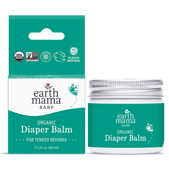 Organic Diaper Balm 2 oz by Earth Mama Organics