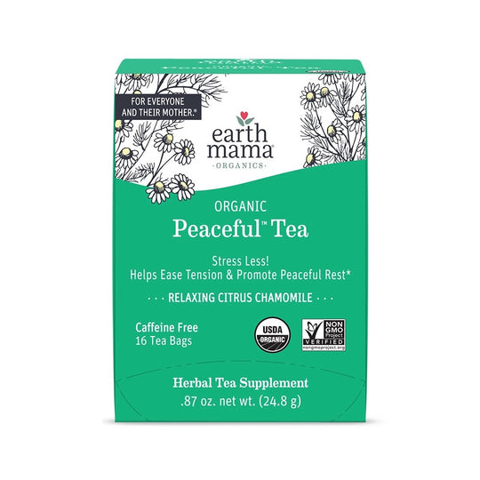Organic Peaceful Tea by Earth Mama Organics