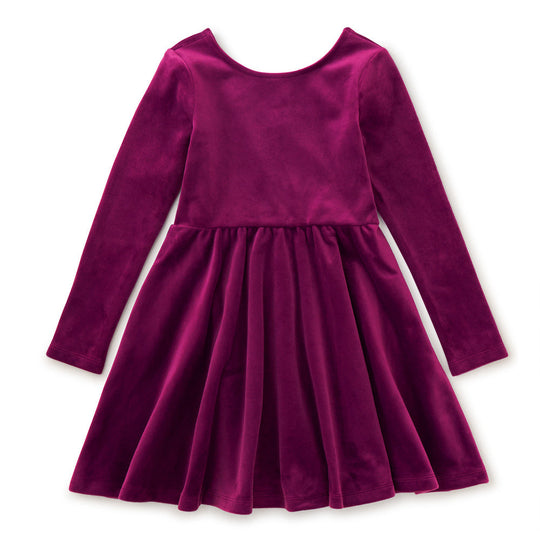 Velour Ballet Dress - Cosmic Berry by Tea Collection