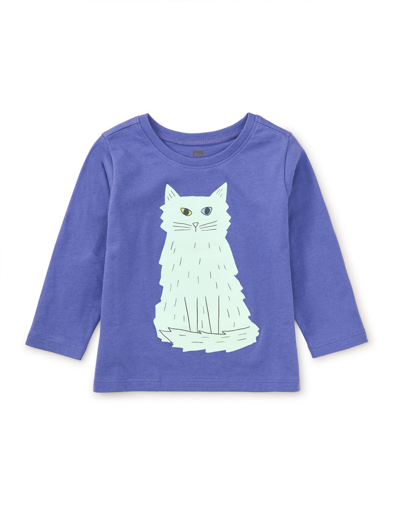 Lake Van Cat Glow Graphic Tee - Han Purple by Tea Collection