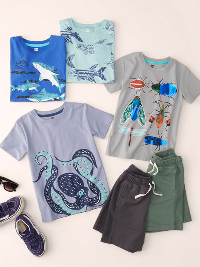 Insect Assortment Graphic Tee - Sidewalk by Tea Collection - FINAL SALE