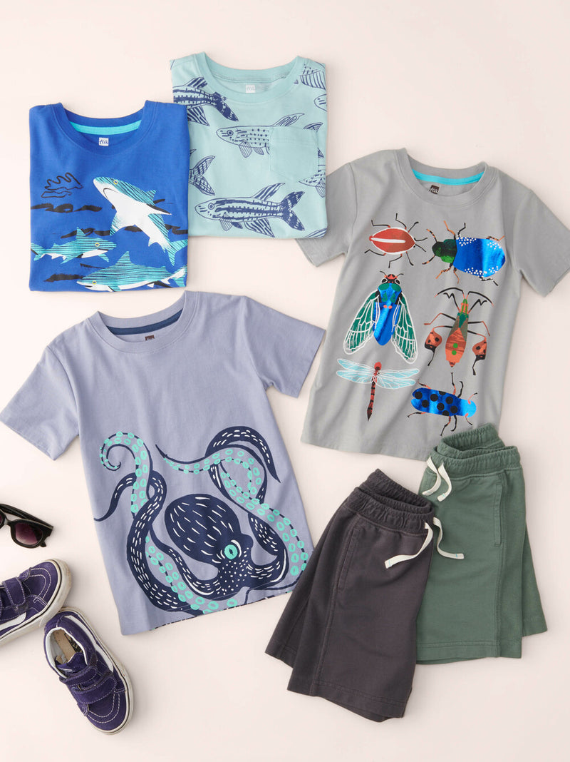 Insect Assortment Graphic Tee - Sidewalk by Tea Collection - FINAL SALE