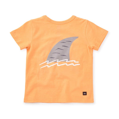 Baby Shark Baby Graphic Tee - Cantaloupe by Tea Collection