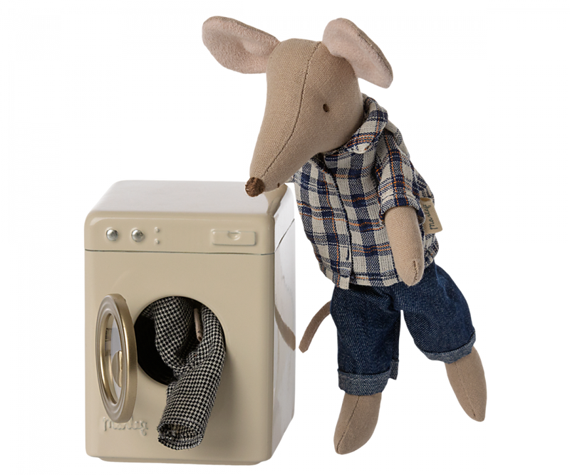 Washing Machine, Mouse by Maileg