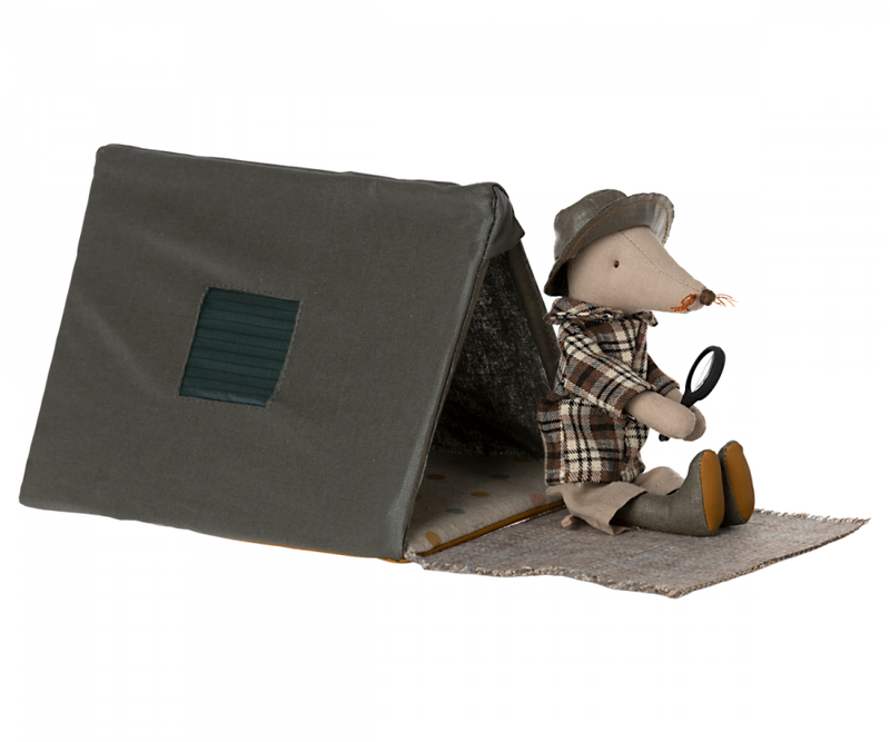 Single Tent, Mouse by Maileg