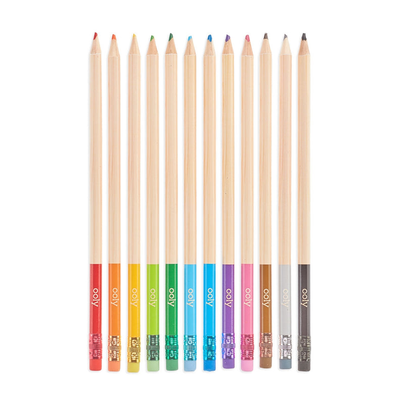 Un-Mistake-Ables! Erasable Colored Pencils by OOLY