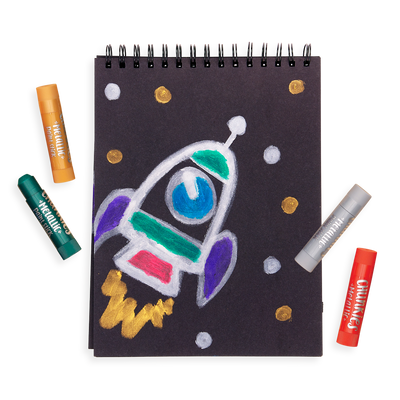 Chunkies Paint Sticks Metallic - Set of 6 by OOLY