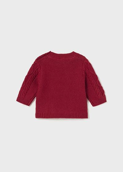 Braided Jumper - Cherry by Mayoral