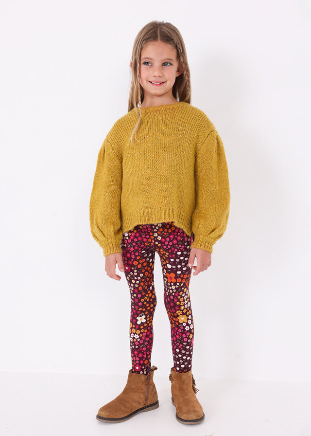 Chunky Knit Sweater - Mustard by Mayoral