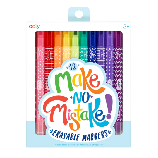 Make No Mistake Markers - Set of 12 by OOLY