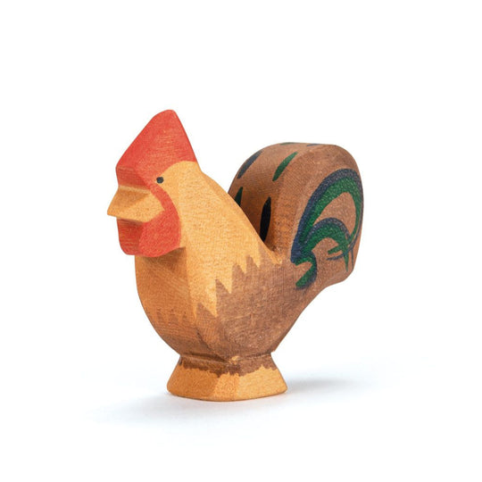 Rooster - Brown by Ostheimer Wooden Toys