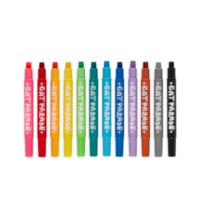 Cat Parade Gel Crayons - Set of 12 by OOLY