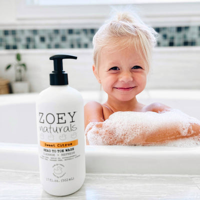 Sweet Citrus Head to Toe Wash by Zoey Naturals