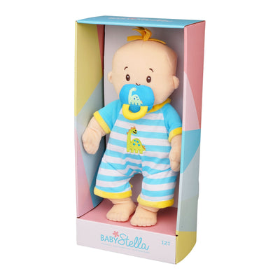 Baby Stella Doll - Peach Fella with Blonde Hair by Manhattan Toy