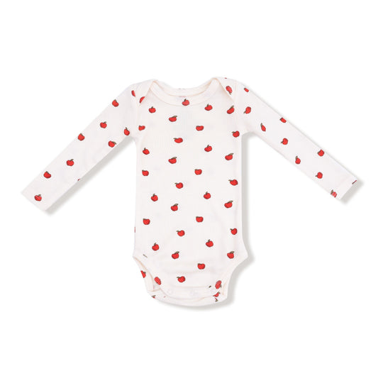 Lap Shoulder Bodysuit - Tiny Apples by Angel Dear - FINAL SALE