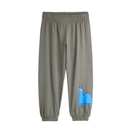 Dino Trousers - Grey by Mini Rodini