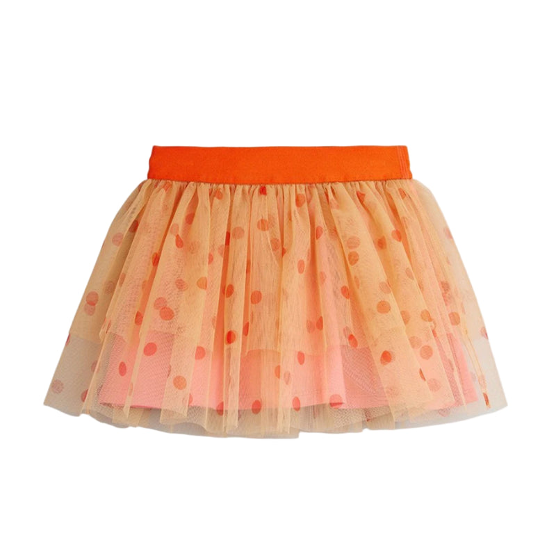 Dotted Tulle Skirt - Pink by Mini Rodini