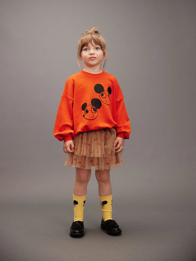 Dotted Tulle Skirt - Pink by Mini Rodini