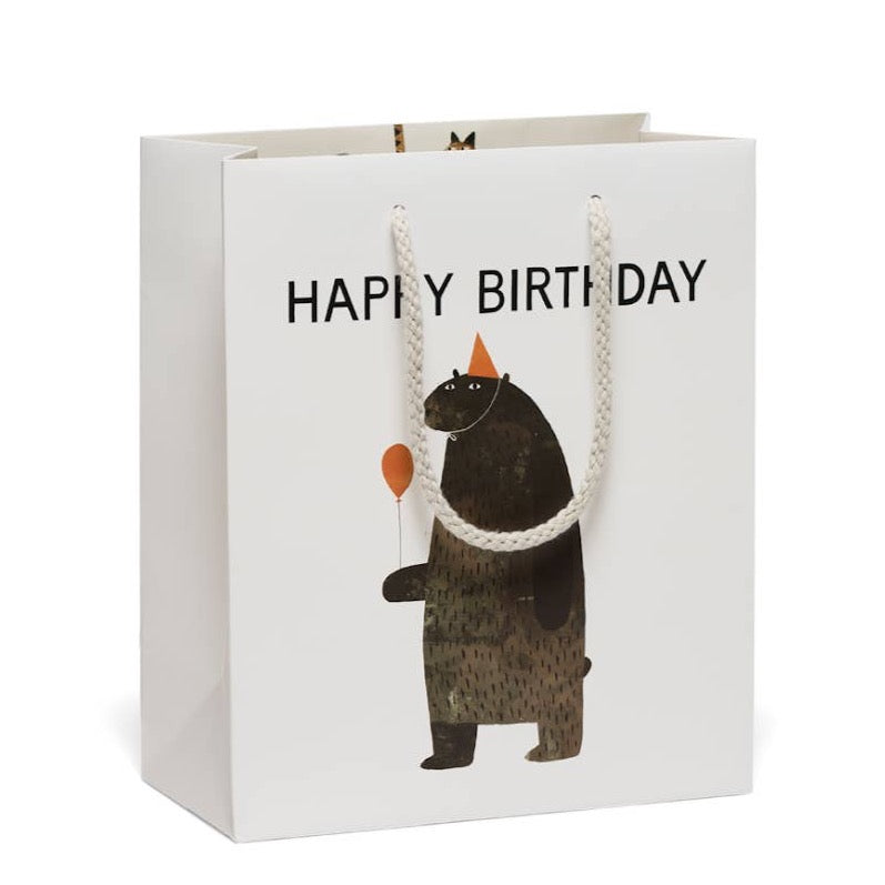 Party Bear Gift Bag by Red Cap Cards