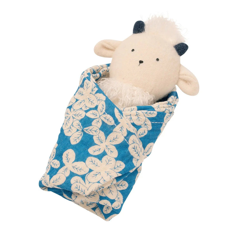 Goat Rattle + Burp Cloth by Manhattan Toy