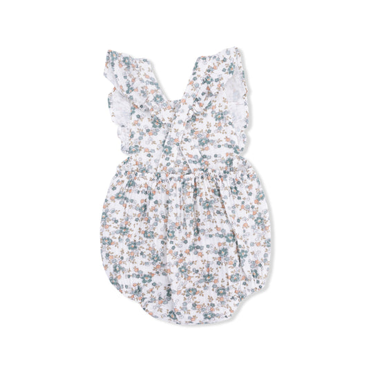 Muslin Sunsuit - Camille Floral by Angel Dear