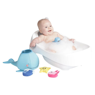 Whale Floating Fill N Spill Bath Toy by Manhattan Toy