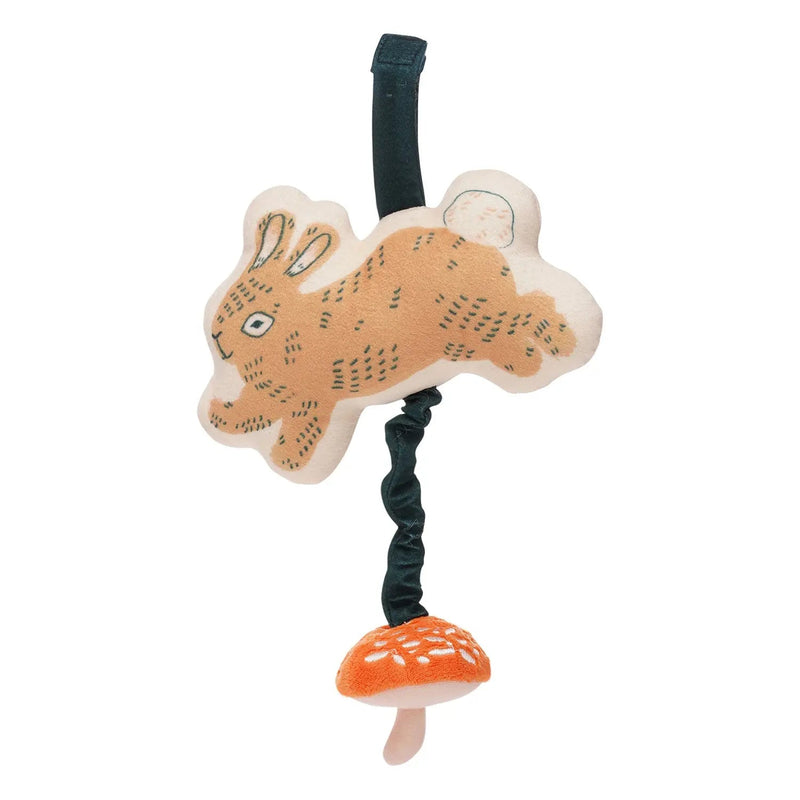 Button Bunny Musical Pull Toy by Manhattan Toy