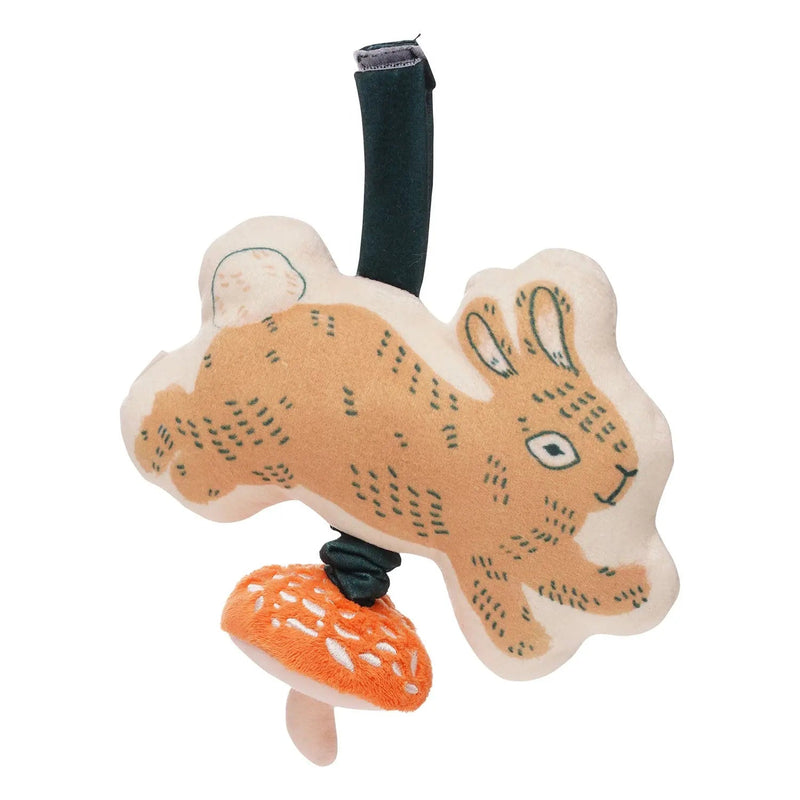 Button Bunny Musical Pull Toy by Manhattan Toy