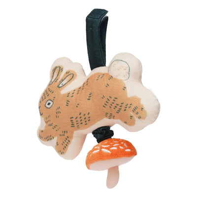 Button Bunny Musical Pull Toy by Manhattan Toy