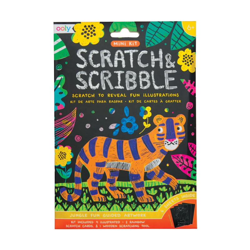 Mini Scratch & Scribble - Jungle Fun by OOLY – Pacifier Kids Boutique