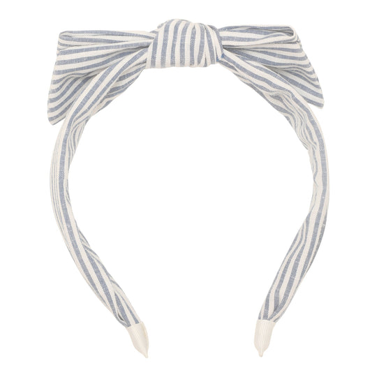 Seaside Stripe Bow Alice Headband by Mimi & Lula