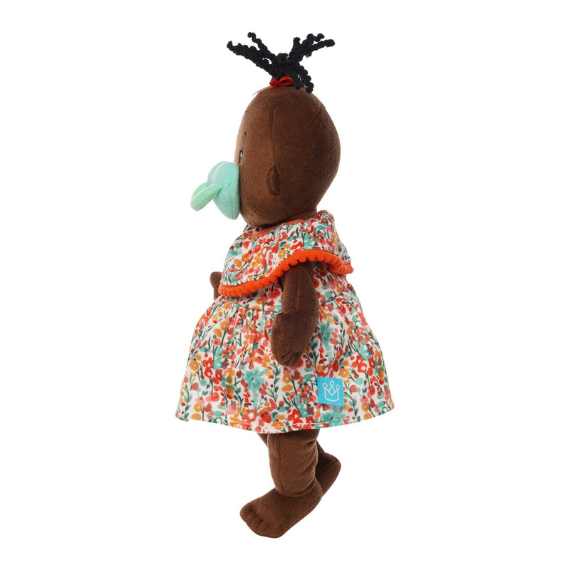 Baby Stella Doll - Brown with Black Wavy Tuft by Manhattan Toy