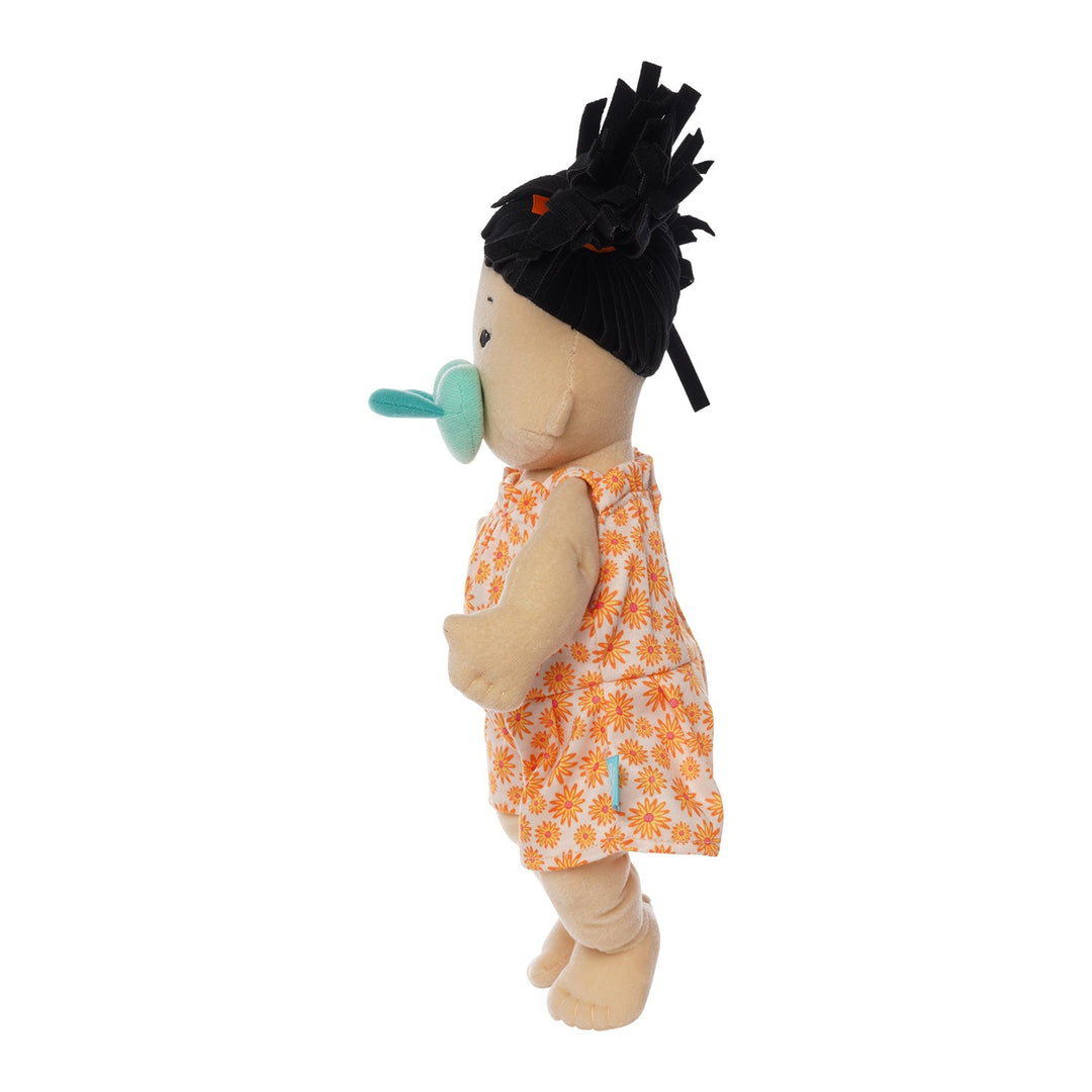 Baby Stella Doll Beige Doll with Black Pigtails by Manhattan Toy