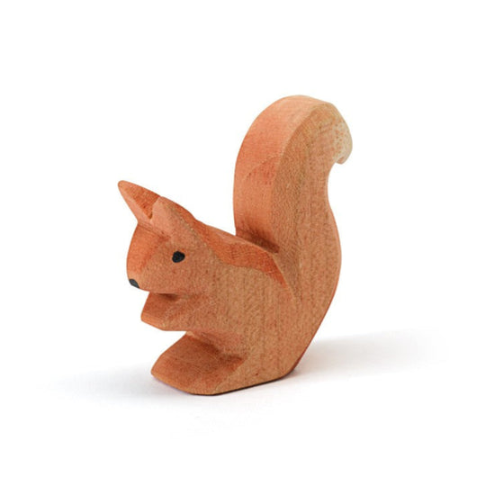 Squirrel Sitting by Ostheimer Wooden Toys