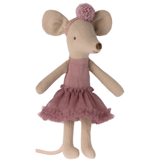 Ballerina Mouse, Big Sister - Heather by Maileg