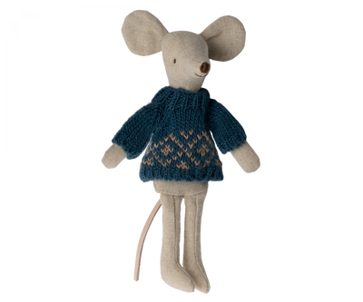 Knitted Sweater, Dad Mouse by Maileg