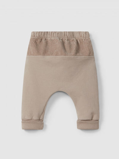 Plush Pull Up Pants - Taupe by Snug