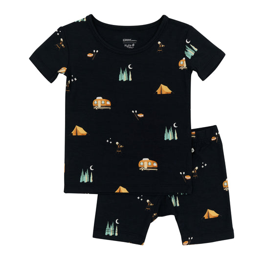 Short Sleeve Toddler Pajama Set - Under the Stars by Kyte Baby